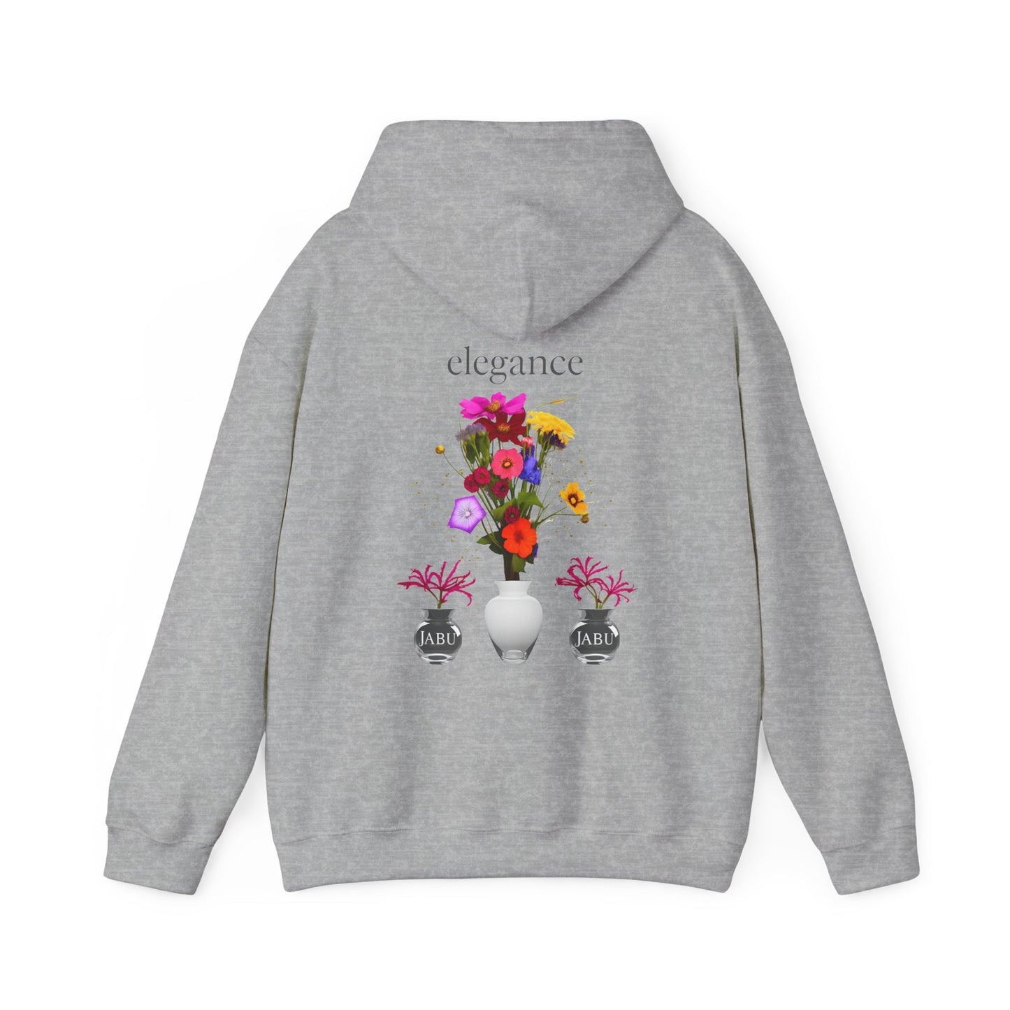✅ AU/NZ Elegant Floral Design Hooded Sweatshirt -, Trendy Casual Wear, Spring Fashion, I’M JUST A FLORAL ARRANGEMENT!