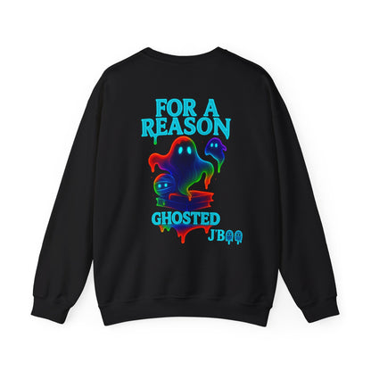 JABU Neon Ghosted: For a Reason Streetwear Sweatshirt for NZ & AU Trendsetters JABU© • JustAboutBeingU®
