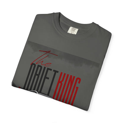 ✅ AU/NZ/Comfort Colours 1717, Drift King Unisex Garment-Dyed T-Shirt - Perfect for Car Enthusiasts and Motorsports Fans