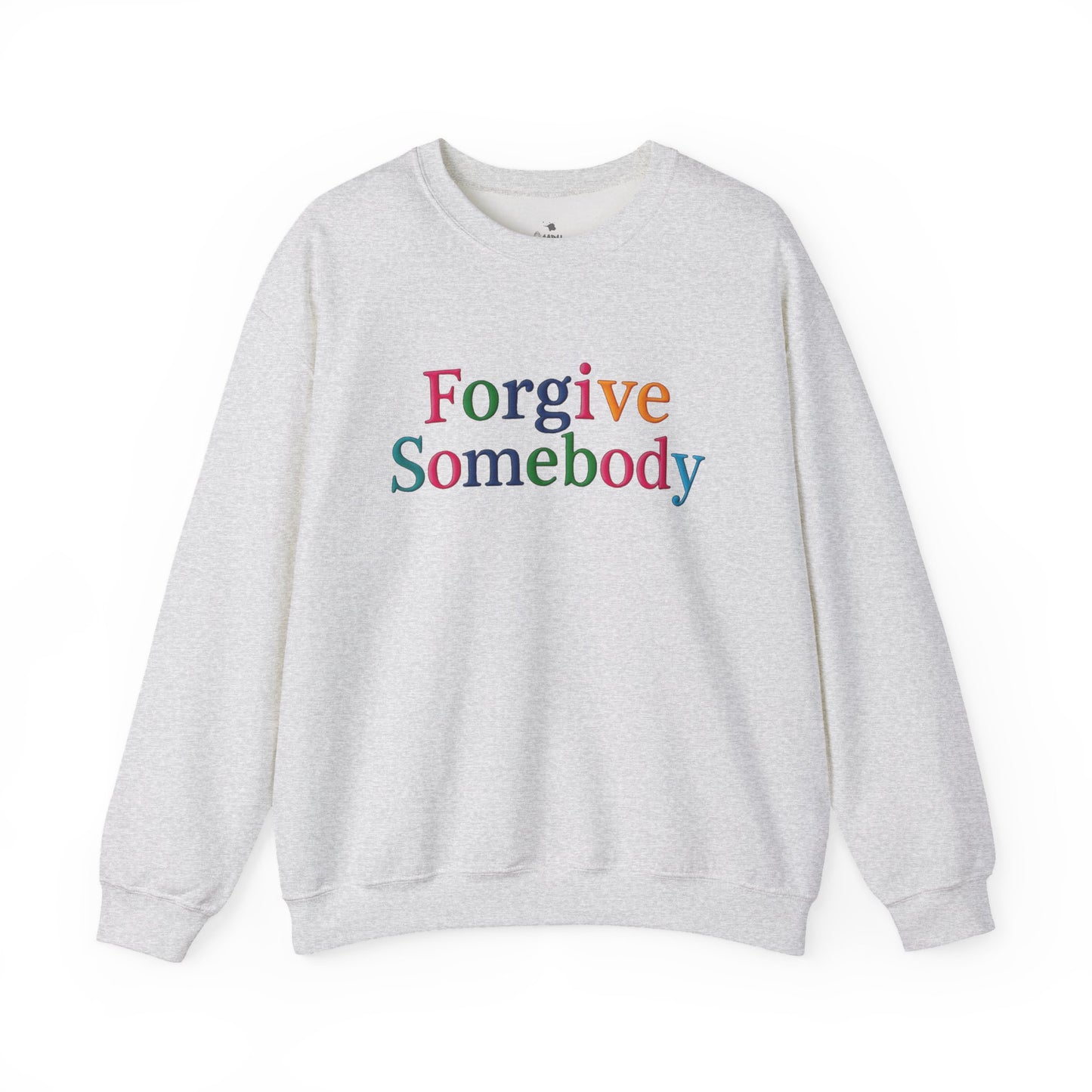 ✅ AU/NZ Forgive Somebody -Light Coloured-Unisex Crewneck Sweatshirt, Inspirational Gift, Cozy Casual wear, Thoughtful Message, Everyday Comfort, Perfect for Gifting