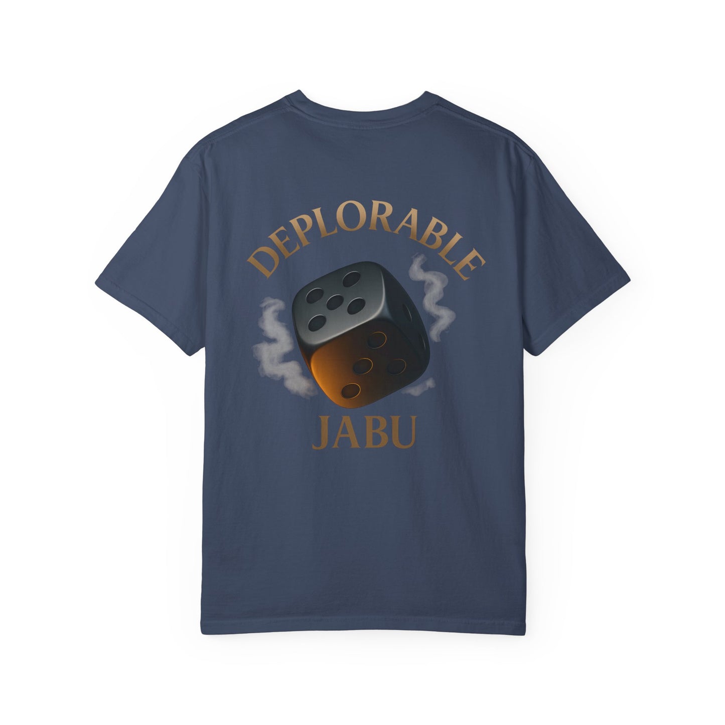 Adorable or Deplorable Dice Tee
Life’s a roll of the dice — some days you’re sweet, some days you’re savage. This design owns both sides. Smooth feel, bold print, and a playful edge that turns heads anywhere you go.

JABU© • JustAboutBeingU®