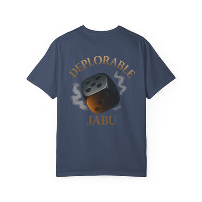 Adorable or Deplorable Dice Tee
Life’s a roll of the dice — some days you’re sweet, some days you’re savage. This design owns both sides. Smooth feel, bold print, and a playful edge that turns heads anywhere you go.

JABU© • JustAboutBeingU®