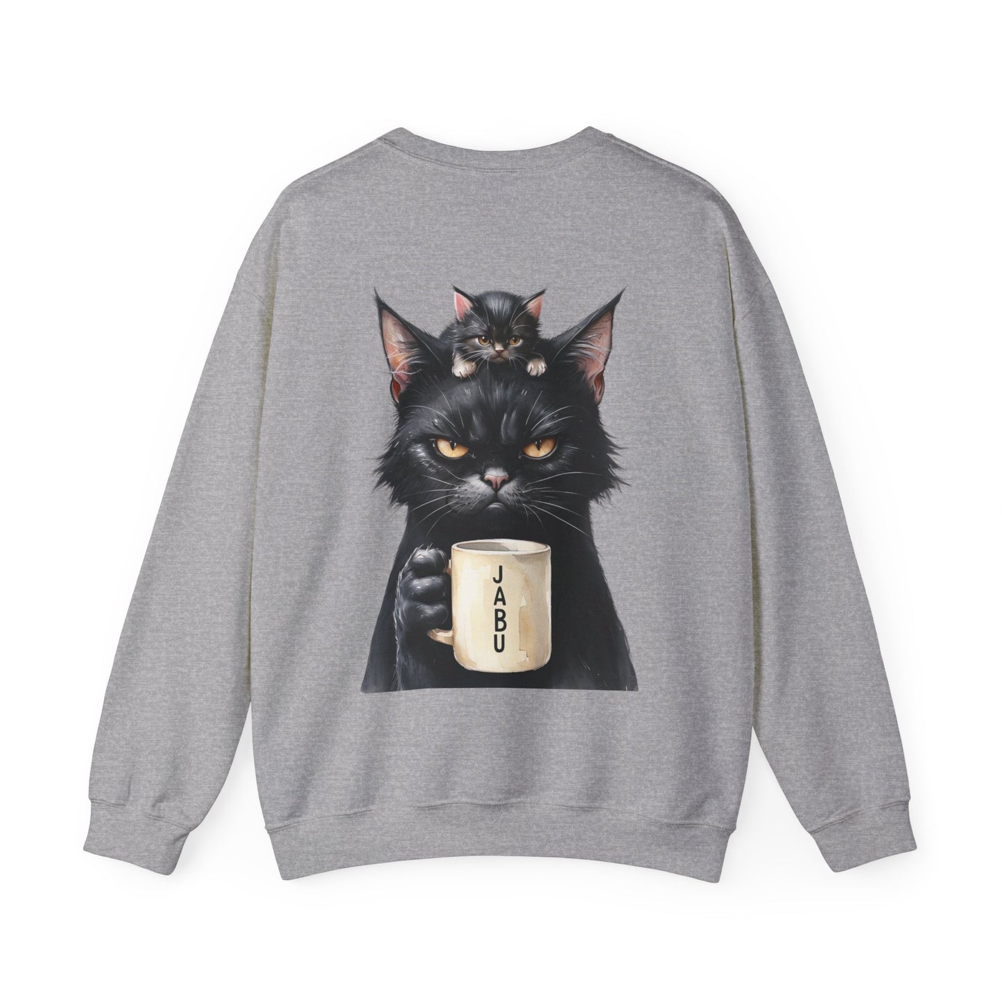 ✅  AU/NZ Funny Cat Crewneck Sweatshirt - Holidays at Home Design
