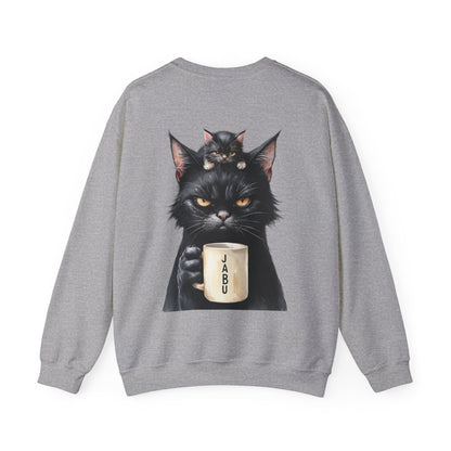 ✅  AU/NZ Funny Cat Crewneck Sweatshirt - Holidays at Home Design