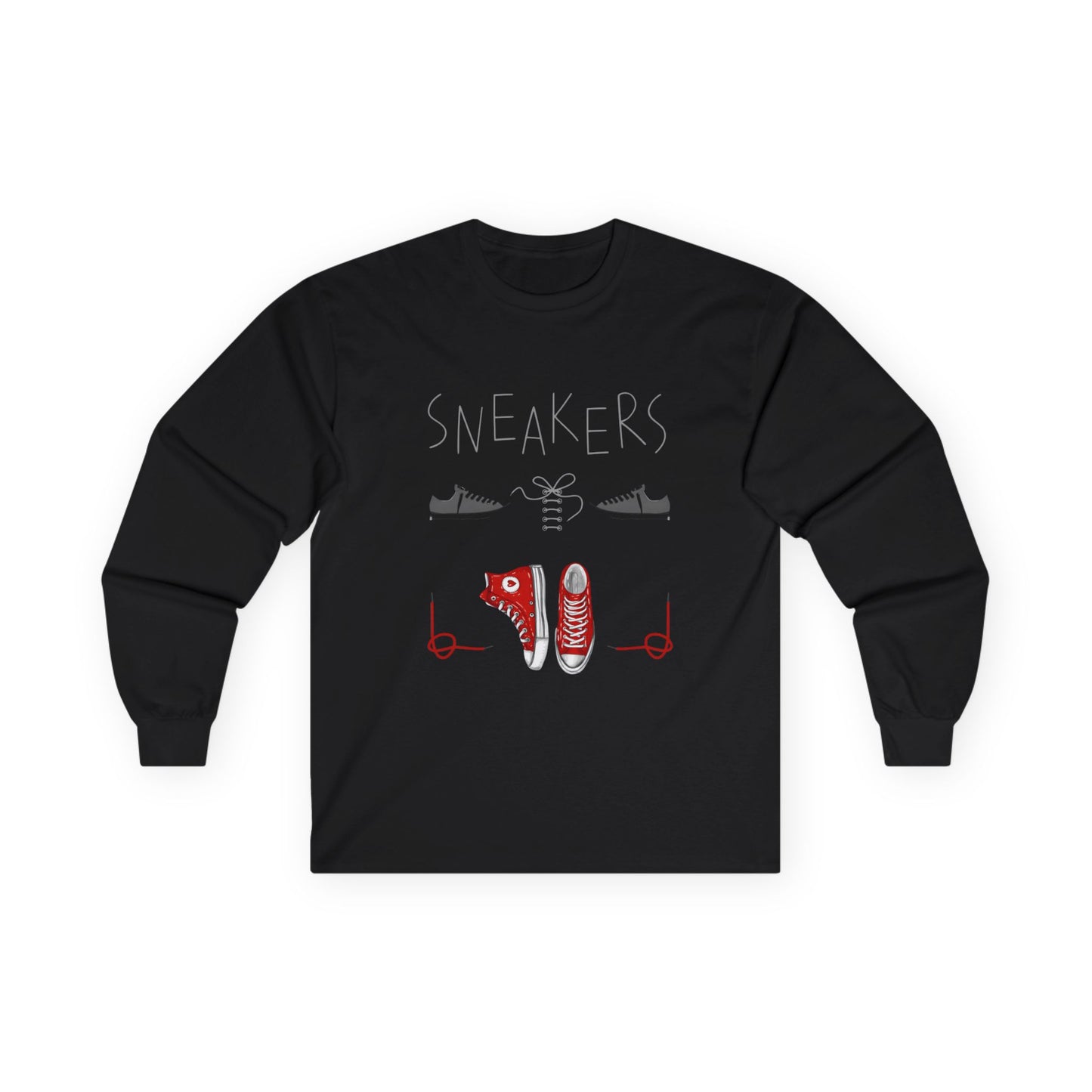 ✅ AU/NZ Sneaker Culture Long Sleeve Tee, Streetwear Apparel, Gift for Sneaker Lovers, Casual Fashion, Unisex Graphic Tee