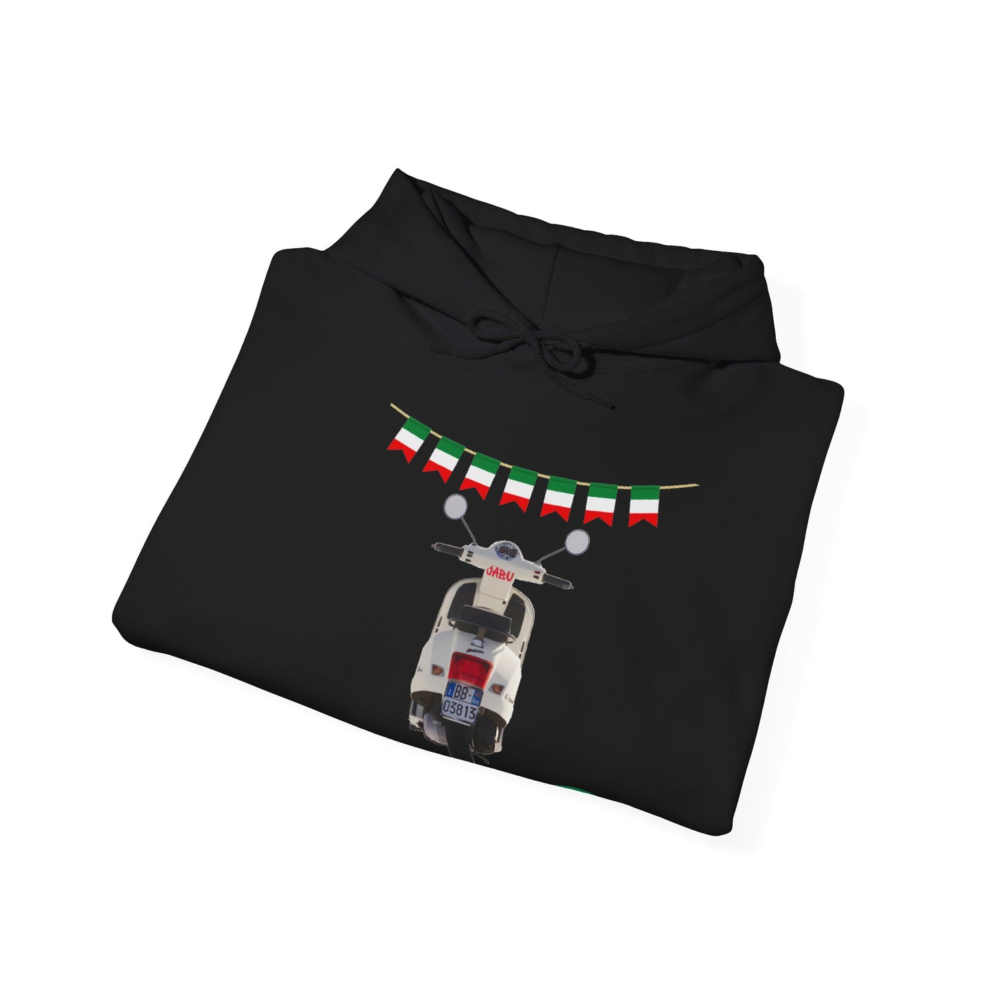 ✅ AU/NZ Italian Love Hoodie - Unisex Heavy Blend™ Sweatshirt with Scooter Design VESPA