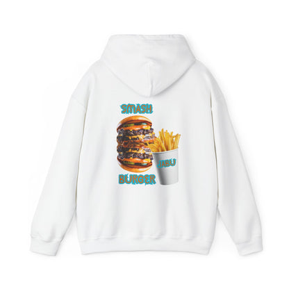 ✅ AU/NZ Smash Burger Hoodie, Fun Foodie Sweatshirt, Unisex Casual Wear, Gift for Chefs, Food Lovers, Trendy Streetwear, SMASH IT!