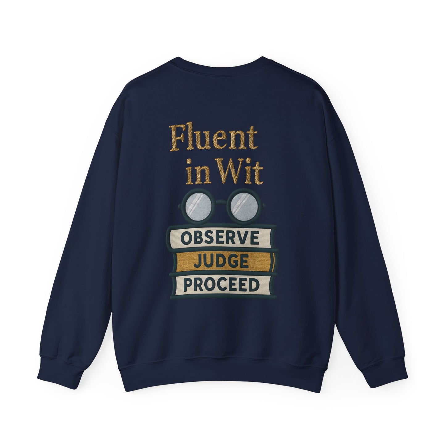 Fluent In Wit Graphic Sweatshirt
JABU© • JustAboutBeingU®