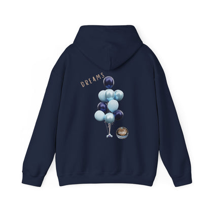 ✅ AU/NZ Unisex Hoodie with Balloon Design - Fun & Stylish Gift ZIPPER