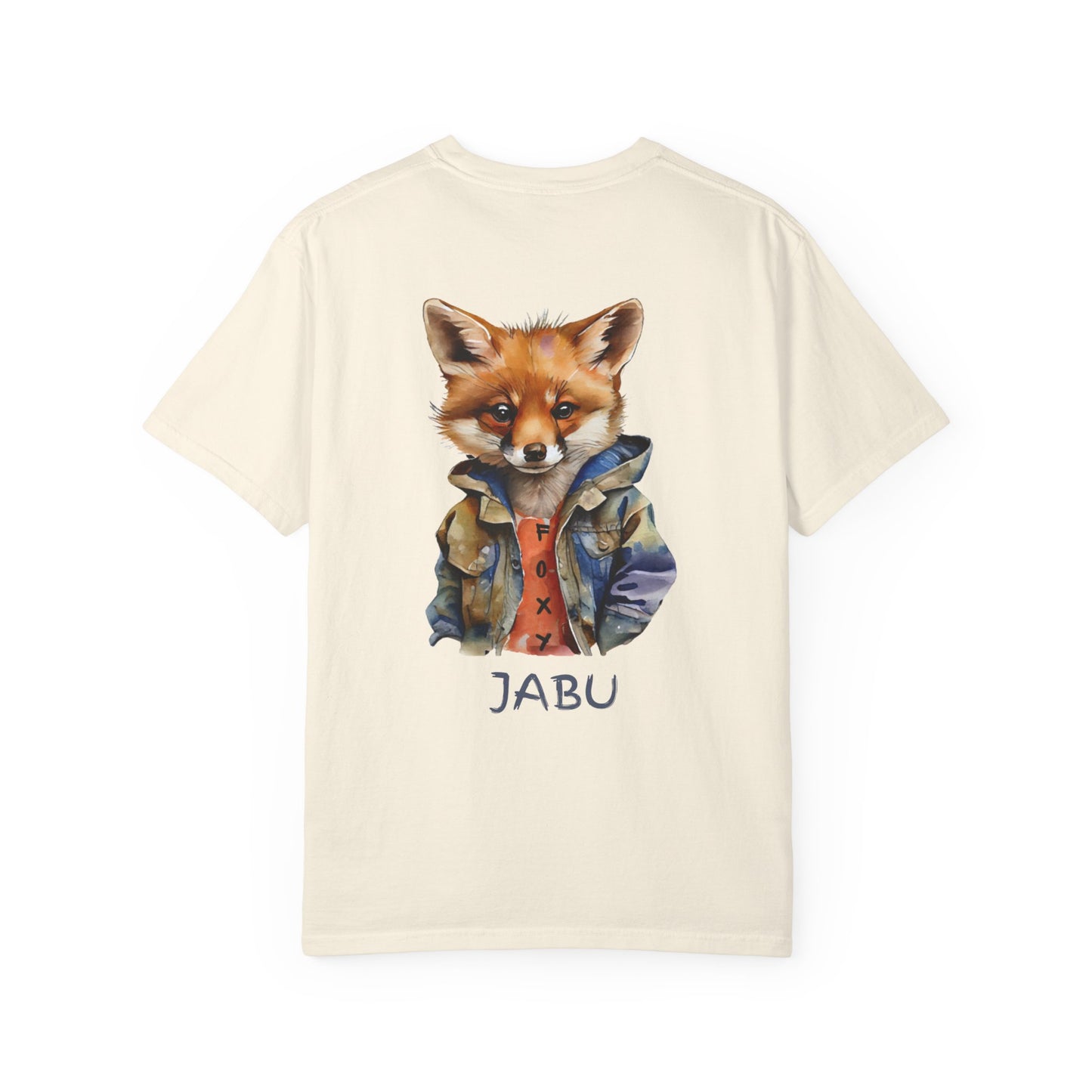 ✅  AU/NZ Clever Fox Unisex Garment-Dyed T-Shirt - Fun Animal Graphic Tee for Creative Souls
