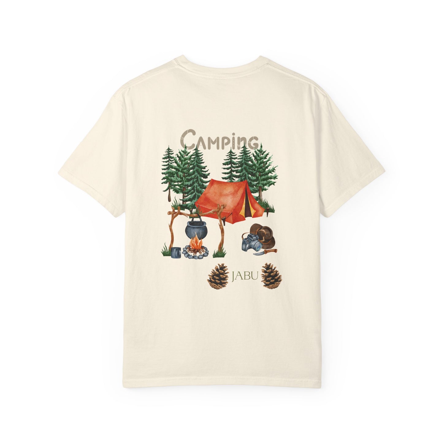 ✅ AU/NZ-Comfort Colours 1717-Camping Adventure Unisex T-Shirt – Embrace Nature with Vintage Design Camping