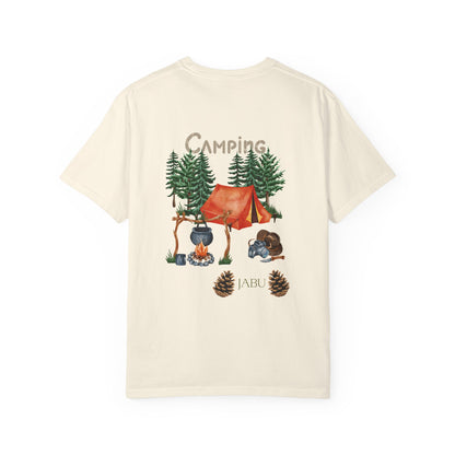 ✅ AU/NZ-Comfort Colours 1717-Camping Adventure Unisex T-Shirt – Embrace Nature with Vintage Design Camping