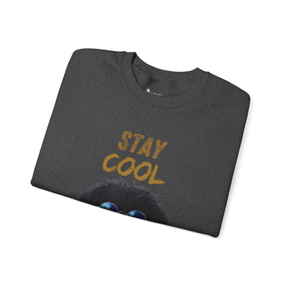 ✅ AU/NZ Stay Cool Dog Crewneck Sweatshirt - Unisex Heavy Blend™ Stay Cool