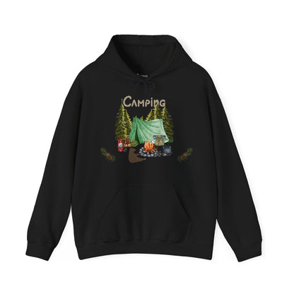 ✅ AU/NZ Cozy Camping Hooded Sweatshirt | Outdoor Adventure Apparel