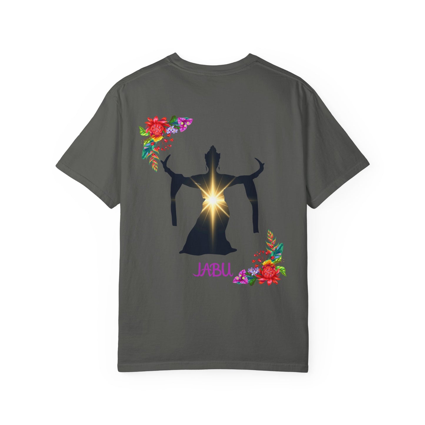 ✅ AU/NZ, Comforts Colours 1717, Thailand Floral Silhouette Unisex T-Shirt - Celebrate Culture & Dance, Made for Travel!