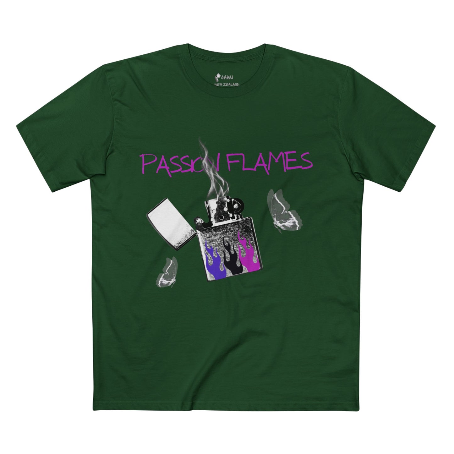 ✅ AU/NZPassion Flames Adult Tee | Graphic T-Shirt for Trendy Outfits | Unisex Casual Wear | Unique Gift for Music Lovers | Ideal for Festivals