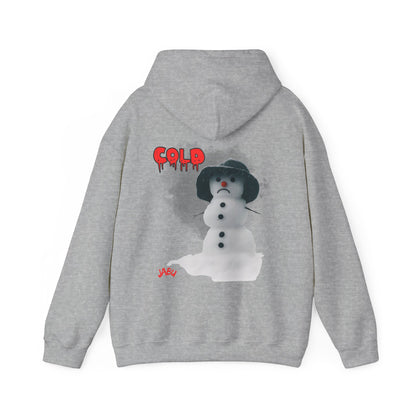 ✅ AU/NZ Frosty Fun Unisex Hooded Sweatshirt - Perfect for Winter Celebrations-Frosty with ATTITUDE!