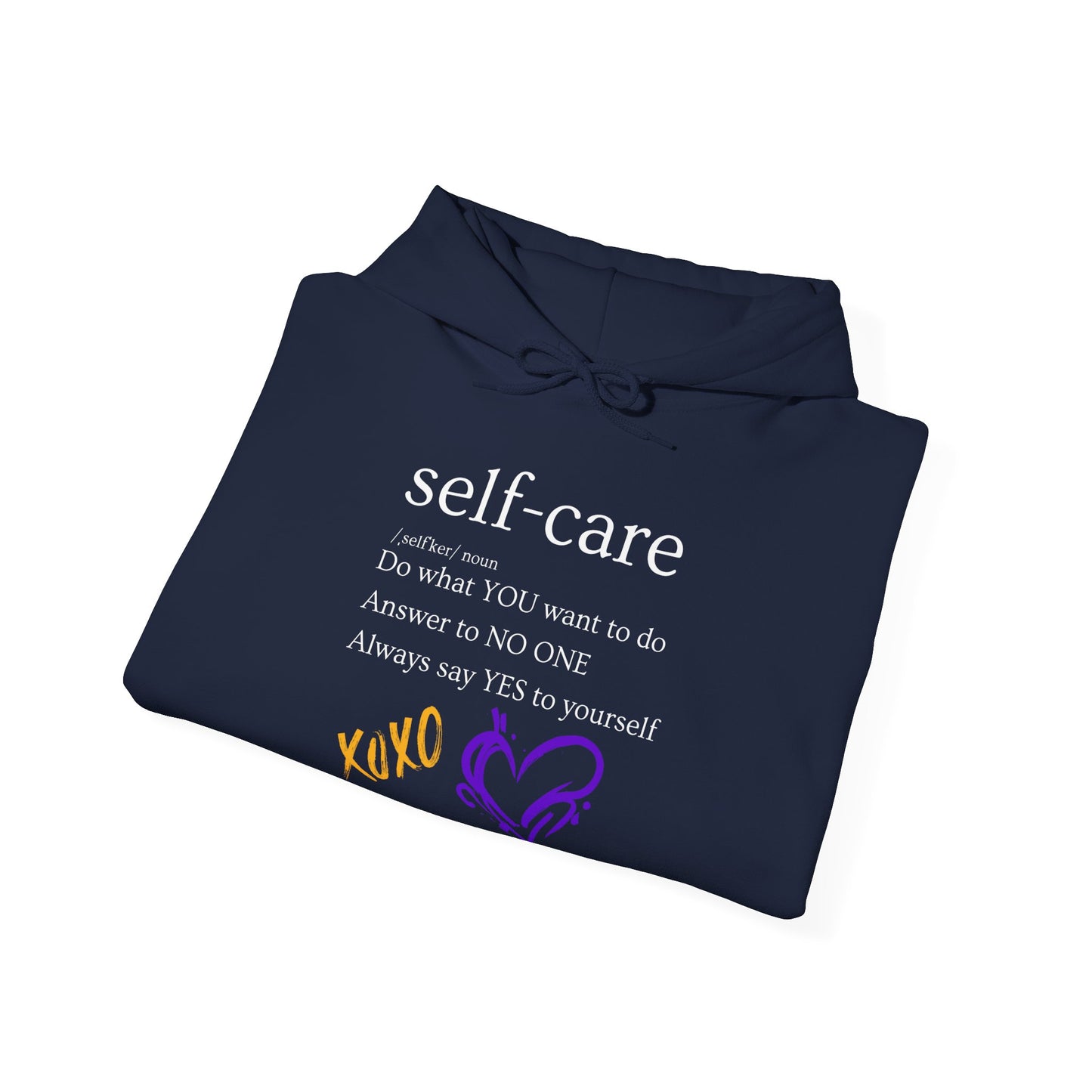 ✅ AU/NZ Inspirational XOXO Hooded Sweatshirt - Be Kind to Yourself
