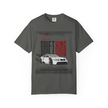 ✅ AU/NZ/Comfort Colours 1717, Drift King Unisex Garment-Dyed T-Shirt - Perfect for Car Enthusiasts and Motorsports Fans