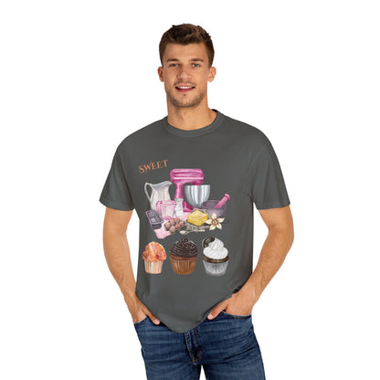 ✅ AU/NZ Sweet Treats Garment-Dyed T-Shirt for Bakers