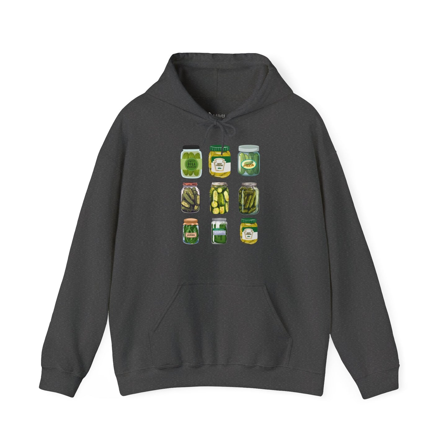 ✅ AU/NZ Farmer's Market Hoodie – Unisex Heavy Blend™ Sweatshirt with Pickle Design