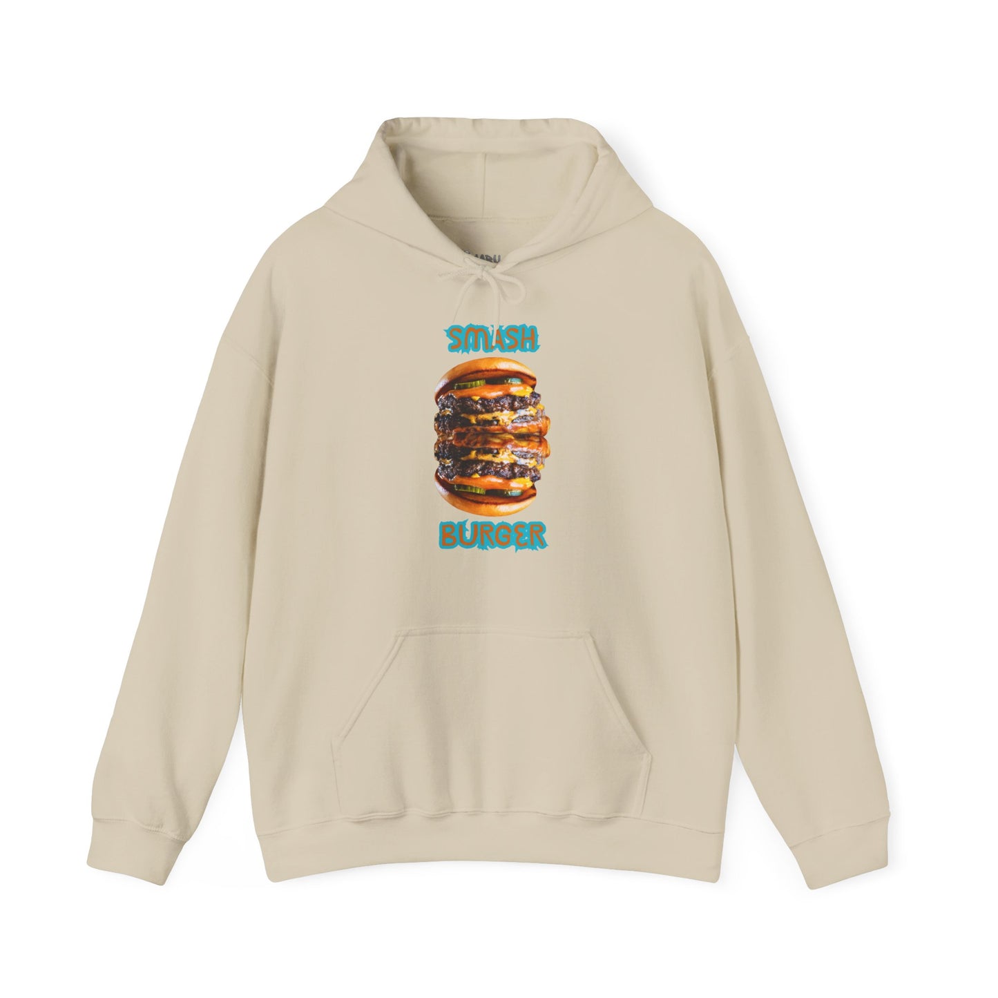 ✅ AU/NZ Smash Burger Unisex Hoodie with Fun Food Graphics