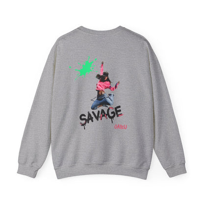 ✅ AU/NZ Dance & Savage Unisex Heavy Blend™ Crewneck Sweatshirt SAVAGE