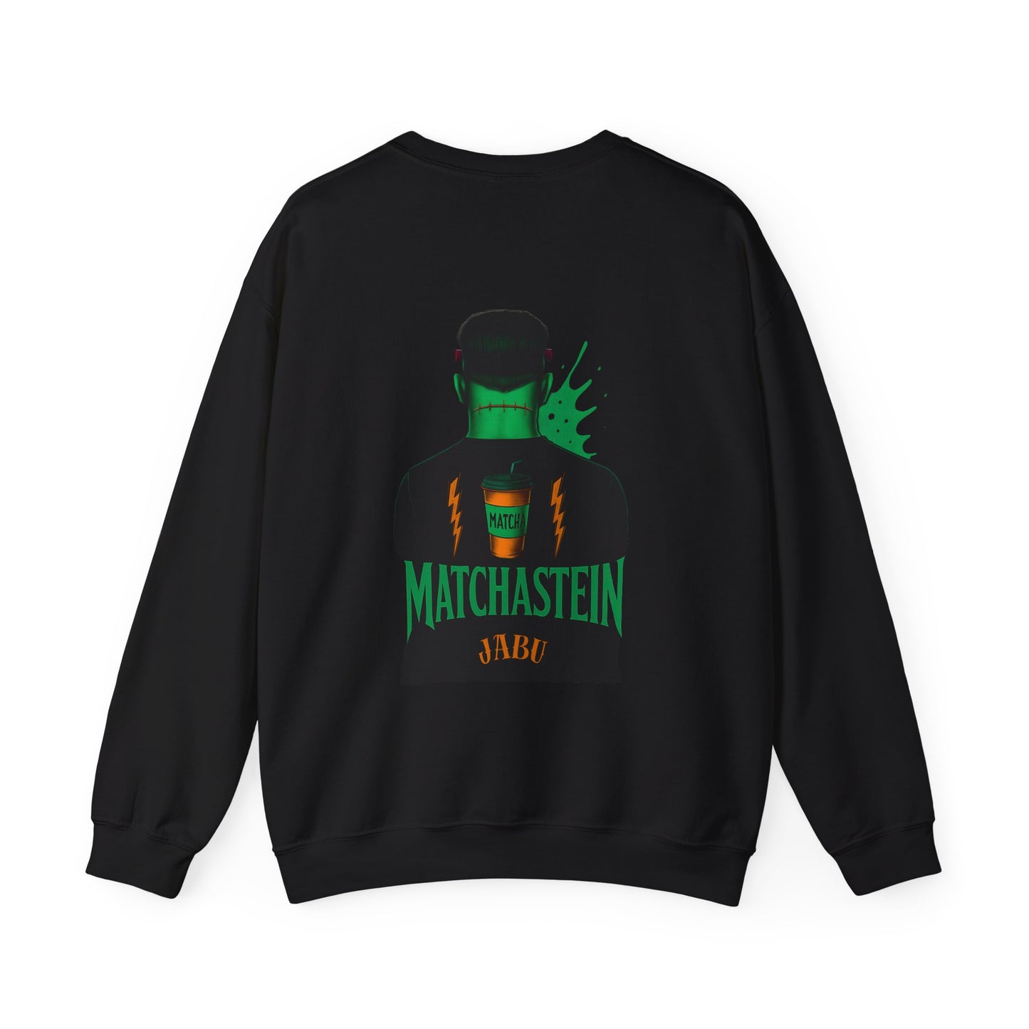 ✅ AU/NZ MATCHA-Inspired Unisex Sweatshirt with MATCHASTEIN Design,  Unique Gift for Monster Lovers, Spooky Season for MATCHA Lovers