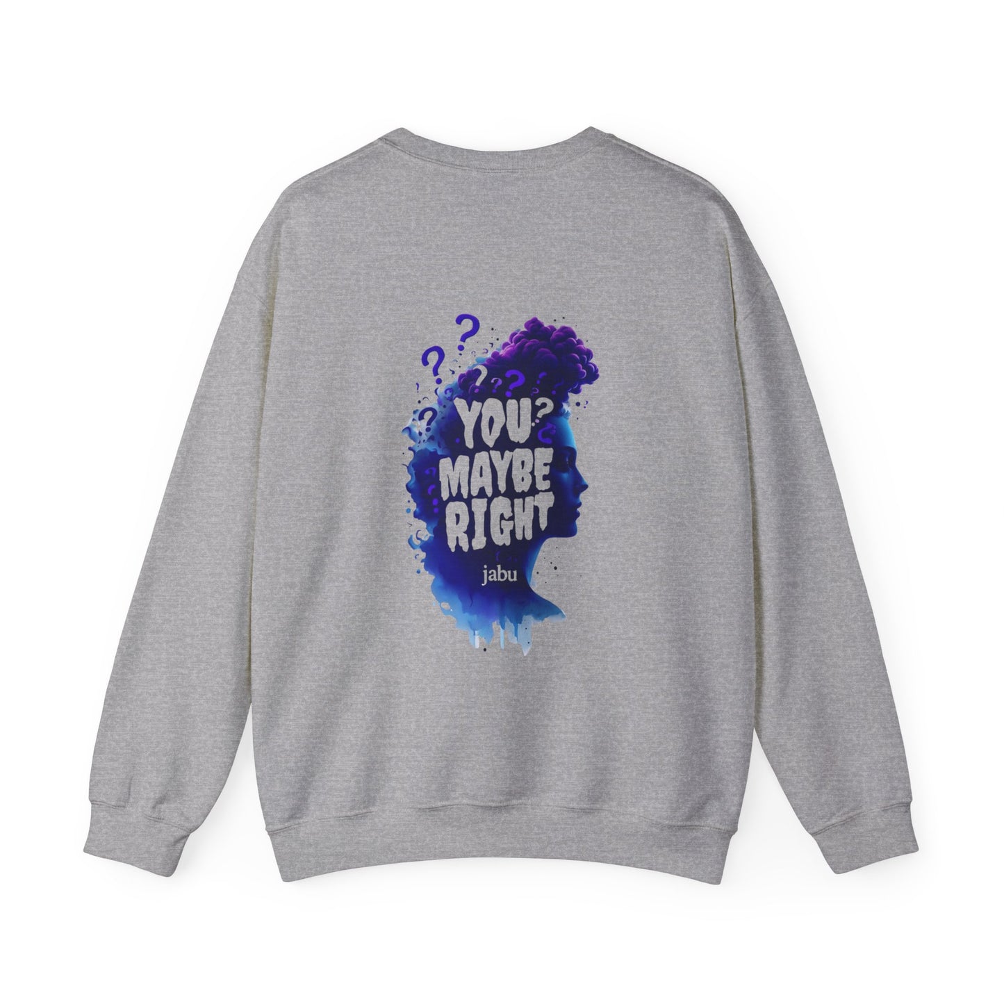 ✅ AU/NZ Unisex Heavy Blend Crewneck Sweatshirt - 'You Assume Incorrectly' Graphic