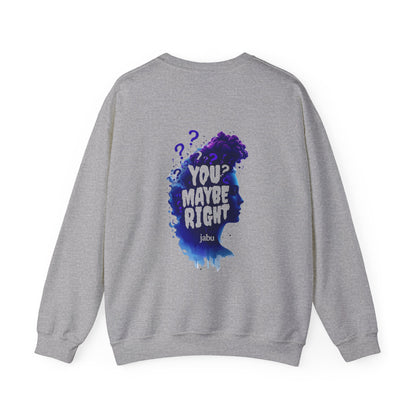 ✅ AU/NZ Unisex Heavy Blend Crewneck Sweatshirt - 'You Assume Incorrectly' Graphic