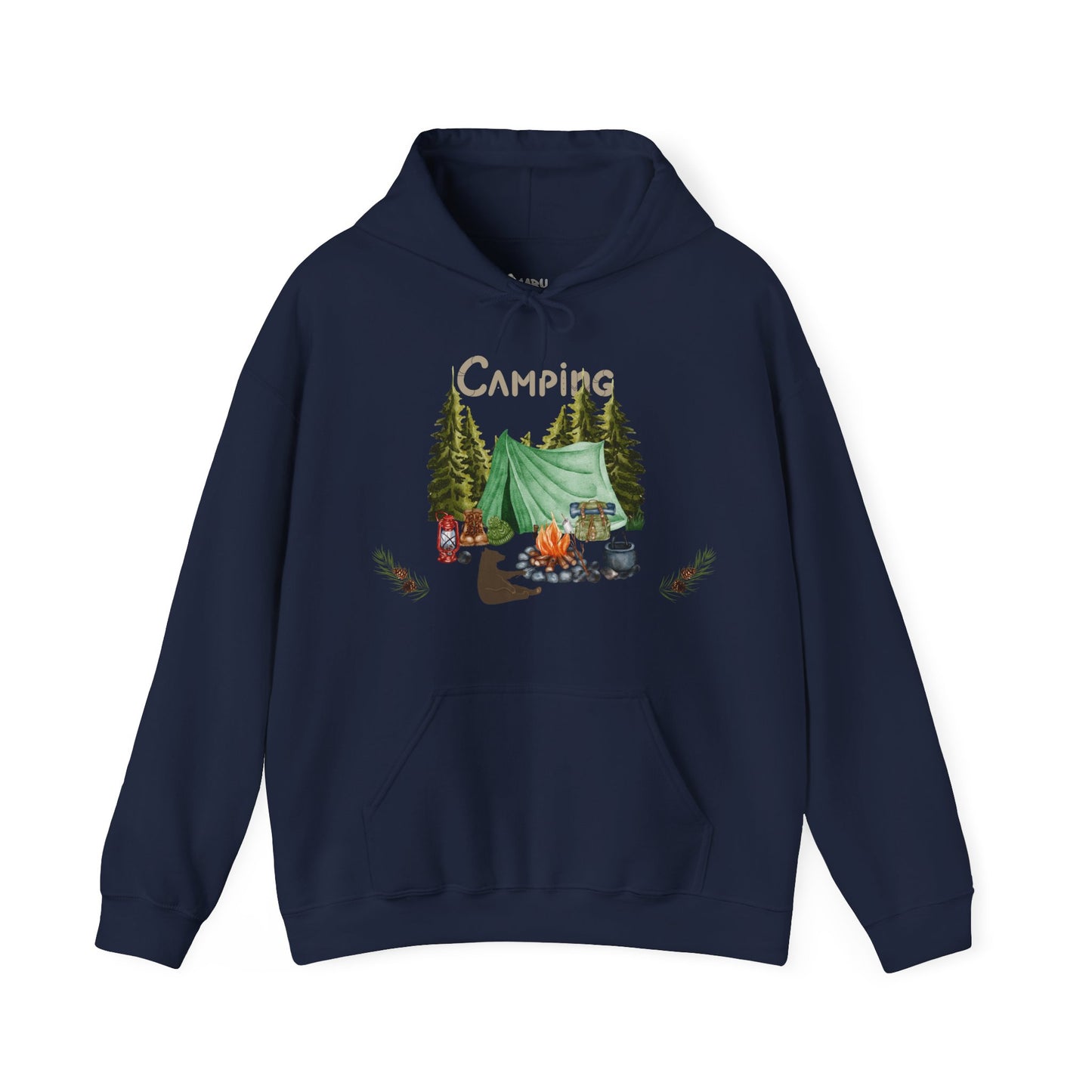 ✅ AU/NZ Cozy Camping Hooded Sweatshirt | Outdoor Adventure Apparel