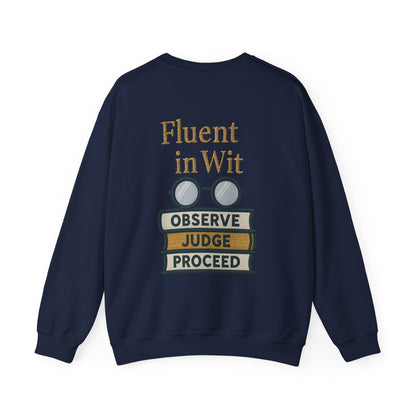 Fluent in Wit Sweatshirt