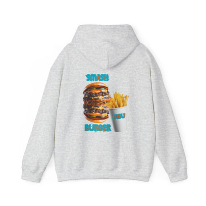 ✅ AU/NZ Smash Burger Hoodie, Fun Foodie Sweatshirt, Unisex Casual Wear, Gift for Chefs, Food Lovers, Trendy Streetwear, SMASH IT!