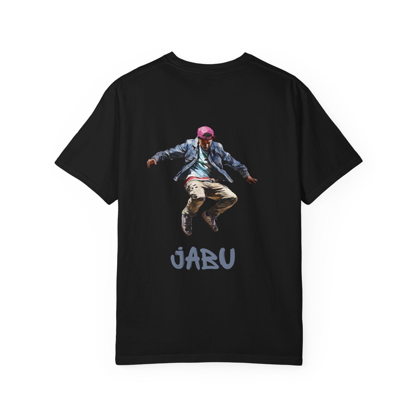 ✅  AU/NZ  Comfort Colours 1717, Unisex Garment-Dyed T-Shirt - Urban Street Style with JABU Graphic Supra Fly