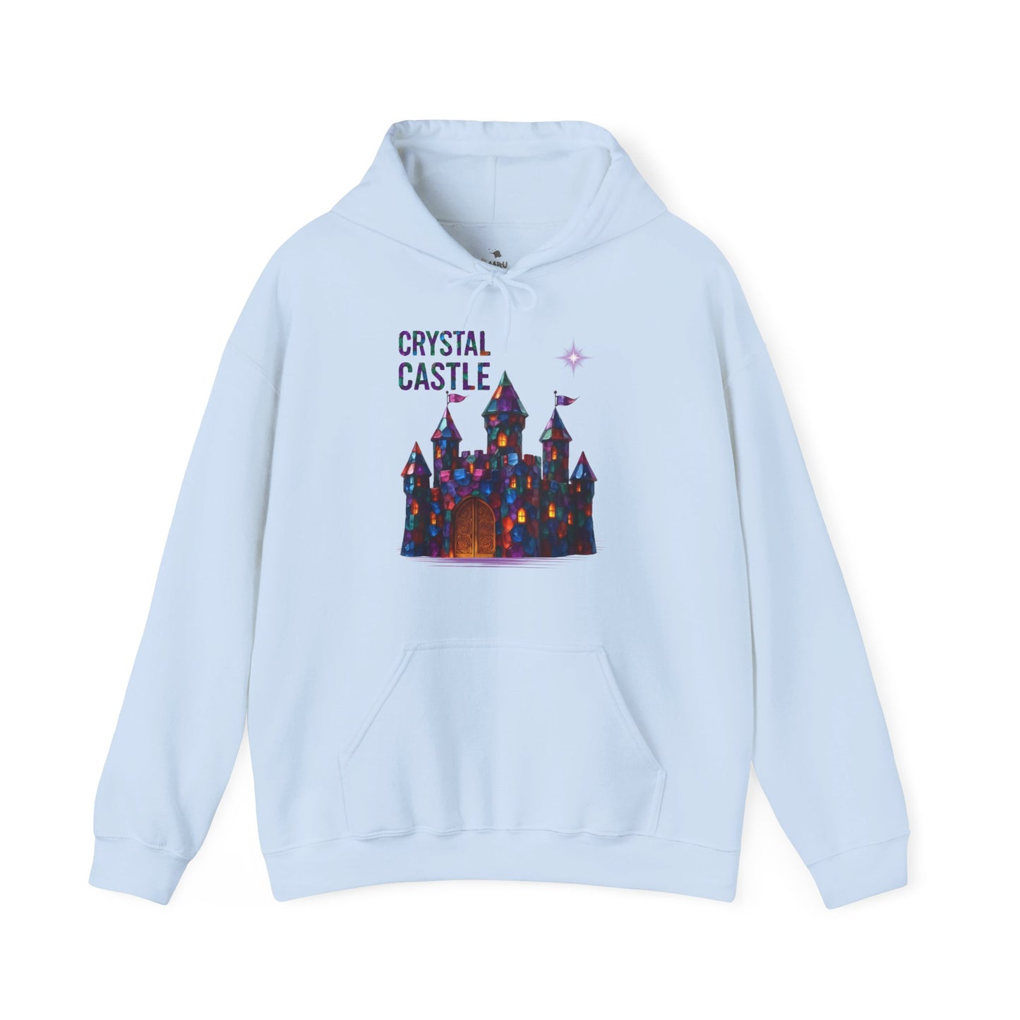 ✅ AU/NZ Crystal Castle Unisex Heavy Blend Hoodie, Magical Fantasy Sweatshirt for Festivals, Gifts, Birthdays, Cozy Vibe Layering