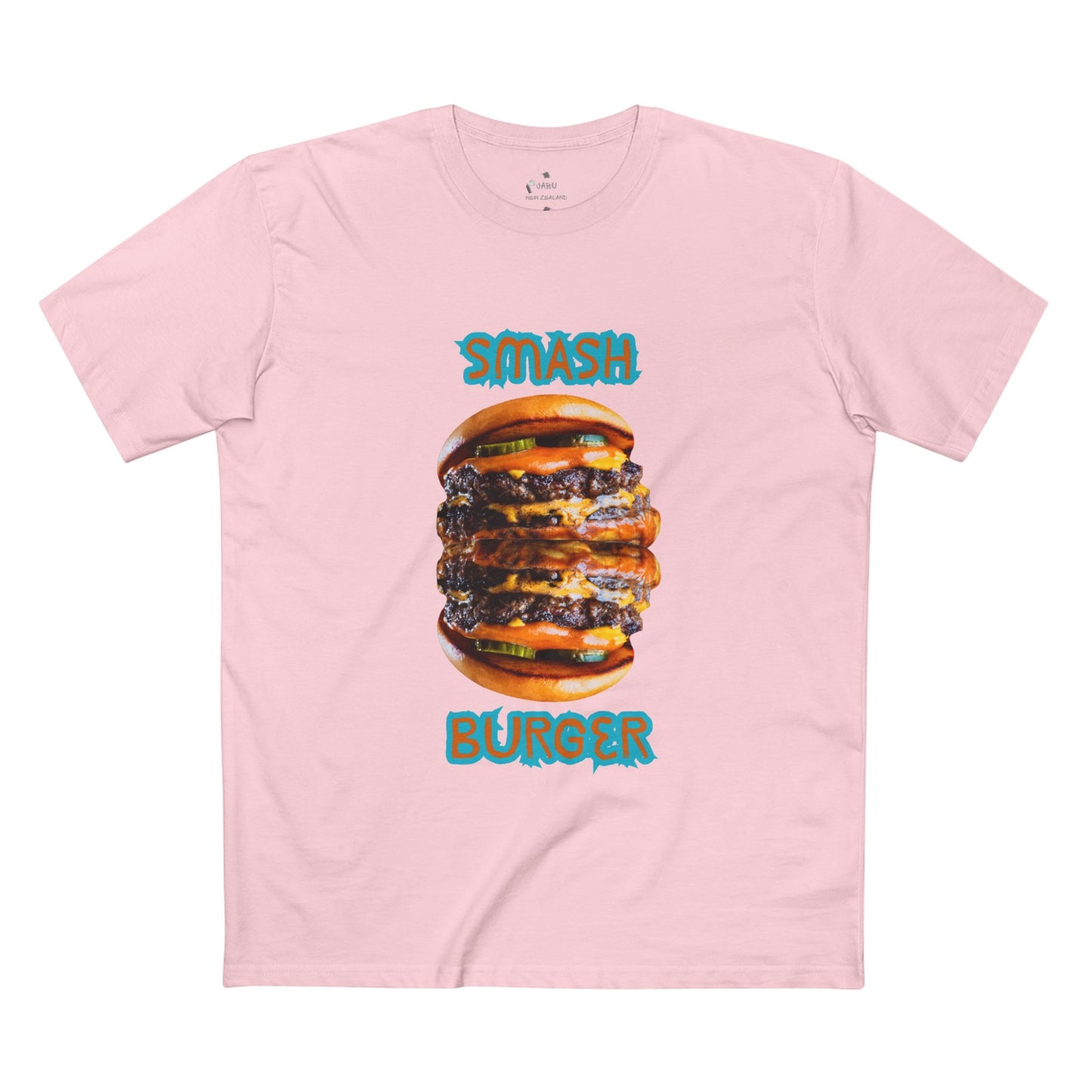 ✅ AU/NZ/COMFORT COLOURS 5001/SMASH BURGER Tee - Fun Foodie T-Shirt for Burger Lovers, Casual Wear, Gift for Foodies, Summer Style, Graphic Tee