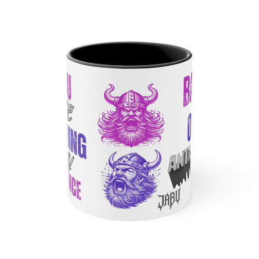 ✅ AU/NZ Colorful Accent Mugs, 11oz Pushing My Patience, Antisocial