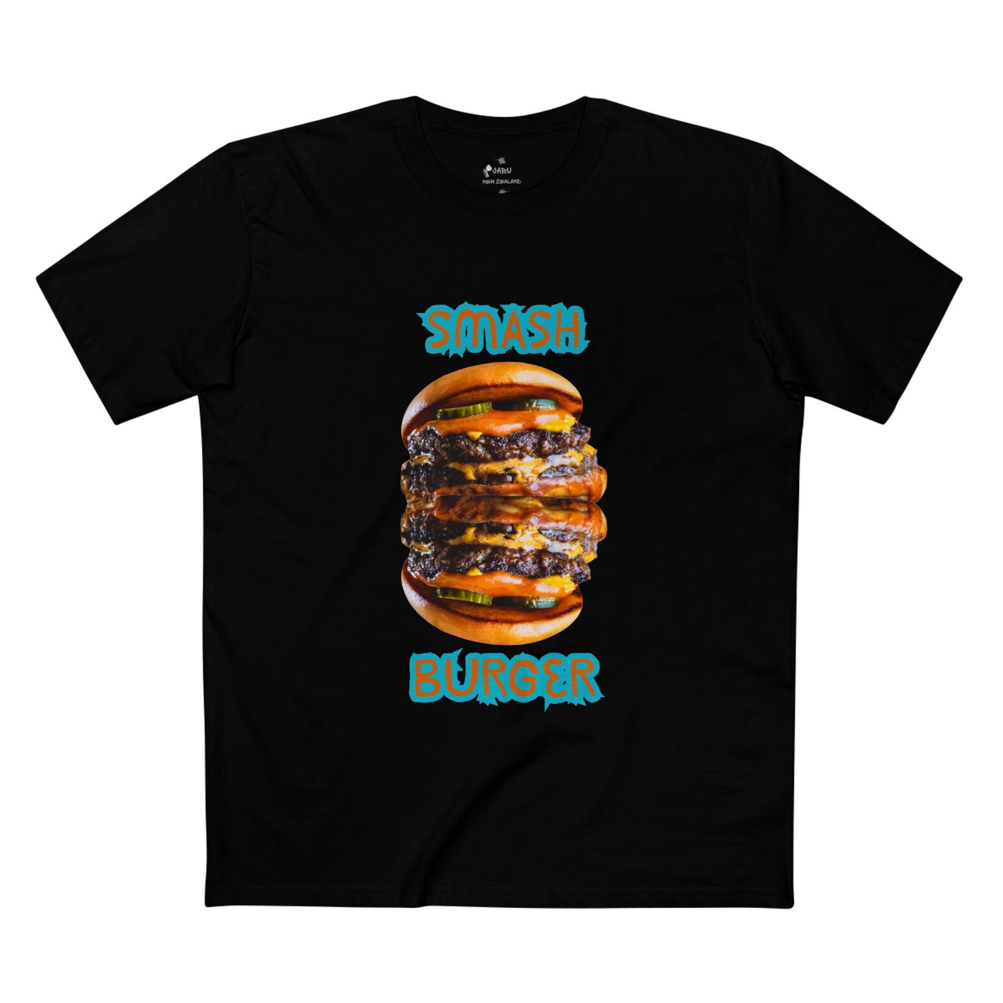 ✅ AU/NZ/COMFORT COLOURS 5001/SMASH BURGER Tee - Fun Foodie T-Shirt for Burger Lovers, Casual Wear, Gift for Foodies, Summer Style, Graphic Tee
