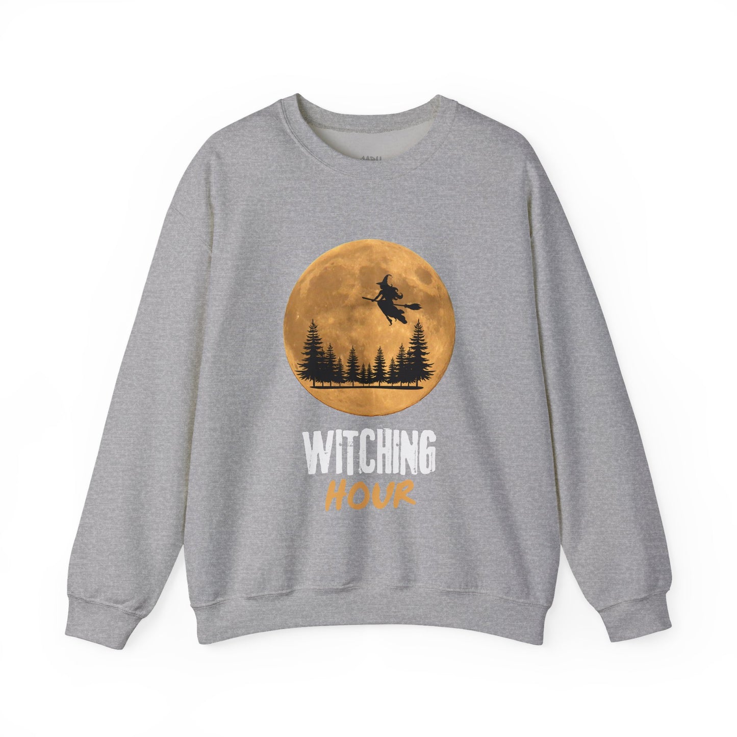 ✅ AU/NZ Witching Hour & Howl Unisex Crewneck Sweatshirt - Spooky Halloween Vibe