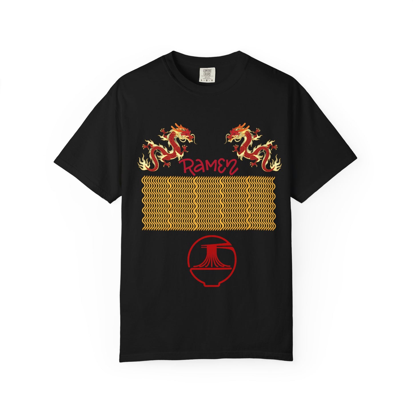 ✅  AU/NZ Dragon Ramen T-shirt for Food Lovers RAMEN