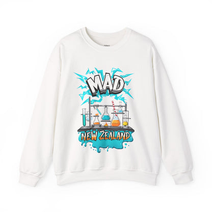 ✅ AU/NZ Unisex Heavy Blend™ Crewneck Sweatshirt MAD New Zealand/Toxic