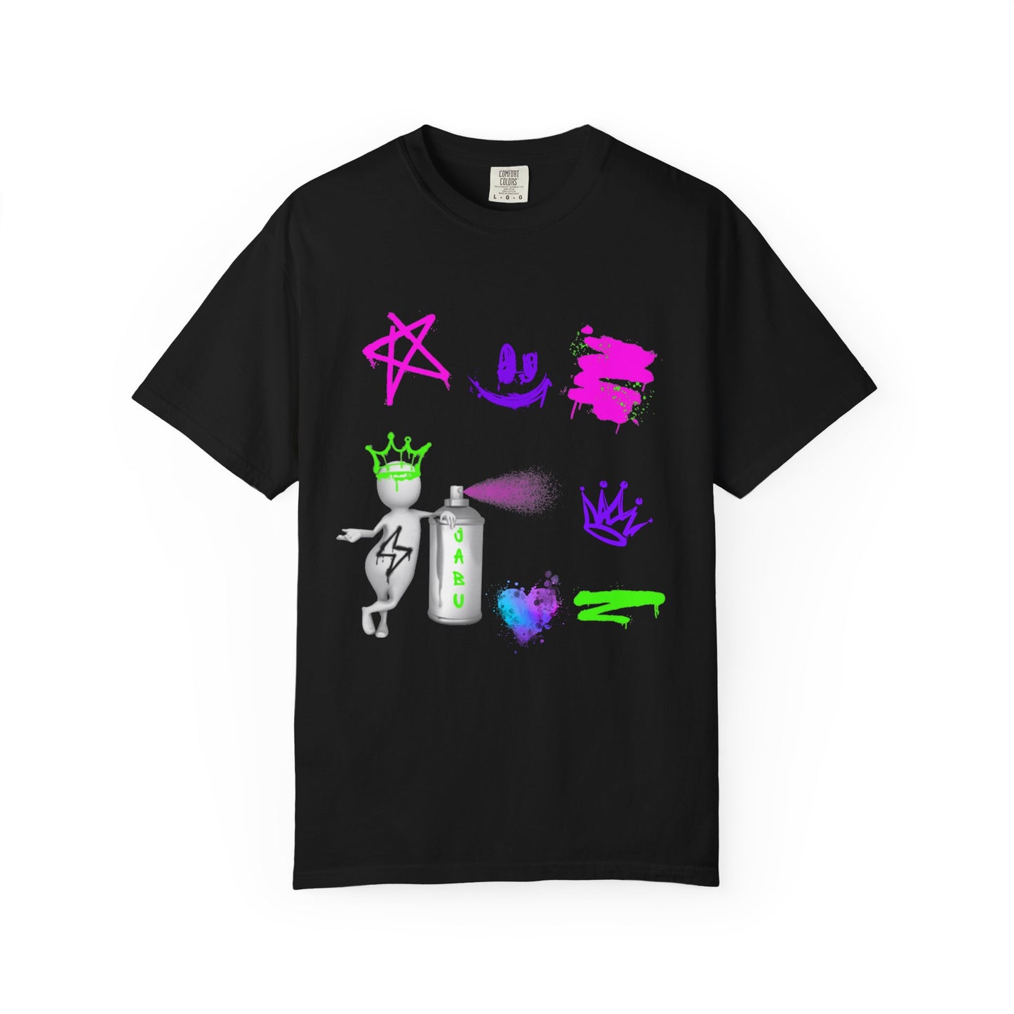✅ AU/NZ Colorful Graffiti Unisex T-Shirt - Trendy Streetwear with ‘SWAG’ Design
