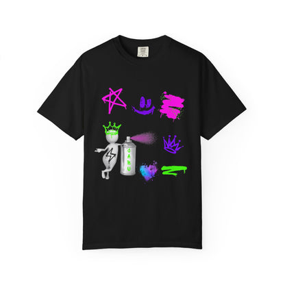 ✅ AU/NZ Colorful Graffiti Unisex T-Shirt - Trendy Streetwear with ‘SWAG’ Design