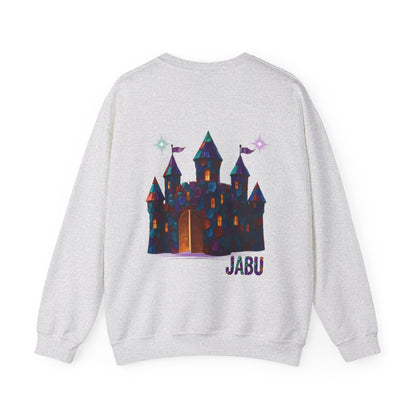 ✅ AU/NZ Magical Crystal Castle Crewneck Sweatshirt, Cozy Unisex Sweater, Crystal Themed Gift, Fun Layering Piece, Perfect for Fall & Winter