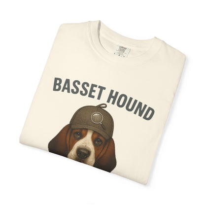JABU GRIND - BASSET HOUND: A Fun, Dog-Loving Gym Tee for NZ & AU Humans JABU© • JustAboutBeingU®