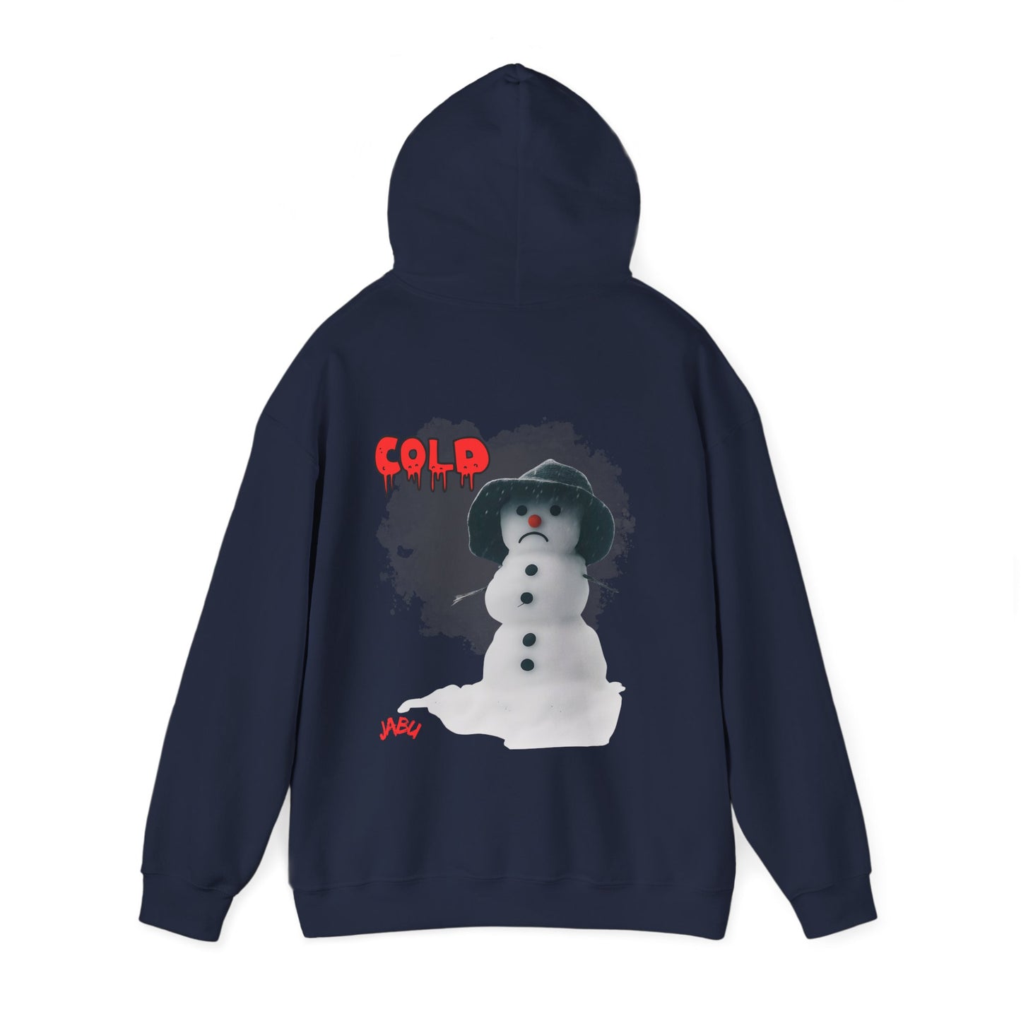 ✅ AU/NZ Frosty Fun Unisex Hooded Sweatshirt - Perfect for Winter Celebrations-Frosty with ATTITUDE!