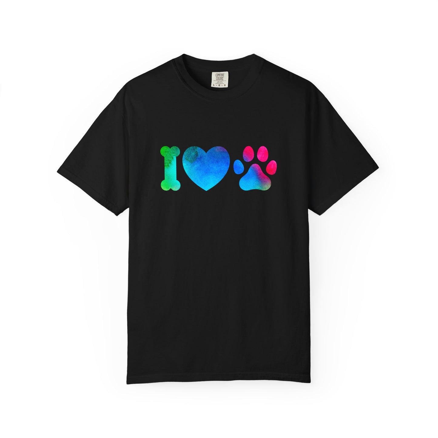 ✅ AU/NZ Unisex Garment-Dyed T-shirt Dog Love