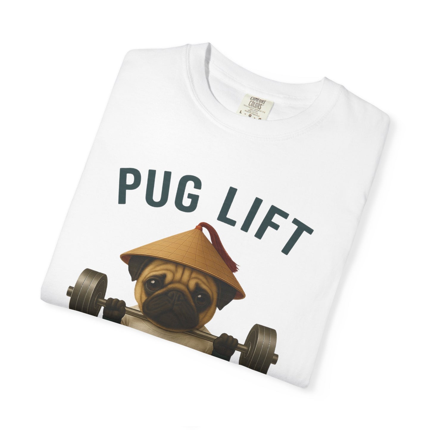JABU GRIND - PUG: A Fun, Dog-Loving Gym Tee for NZ & AU Humans JABU© • JustAboutBeingU