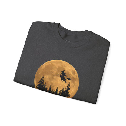✅ AU/NZ Witching Hour & Howl Unisex Crewneck Sweatshirt - Spooky Halloween Vibe