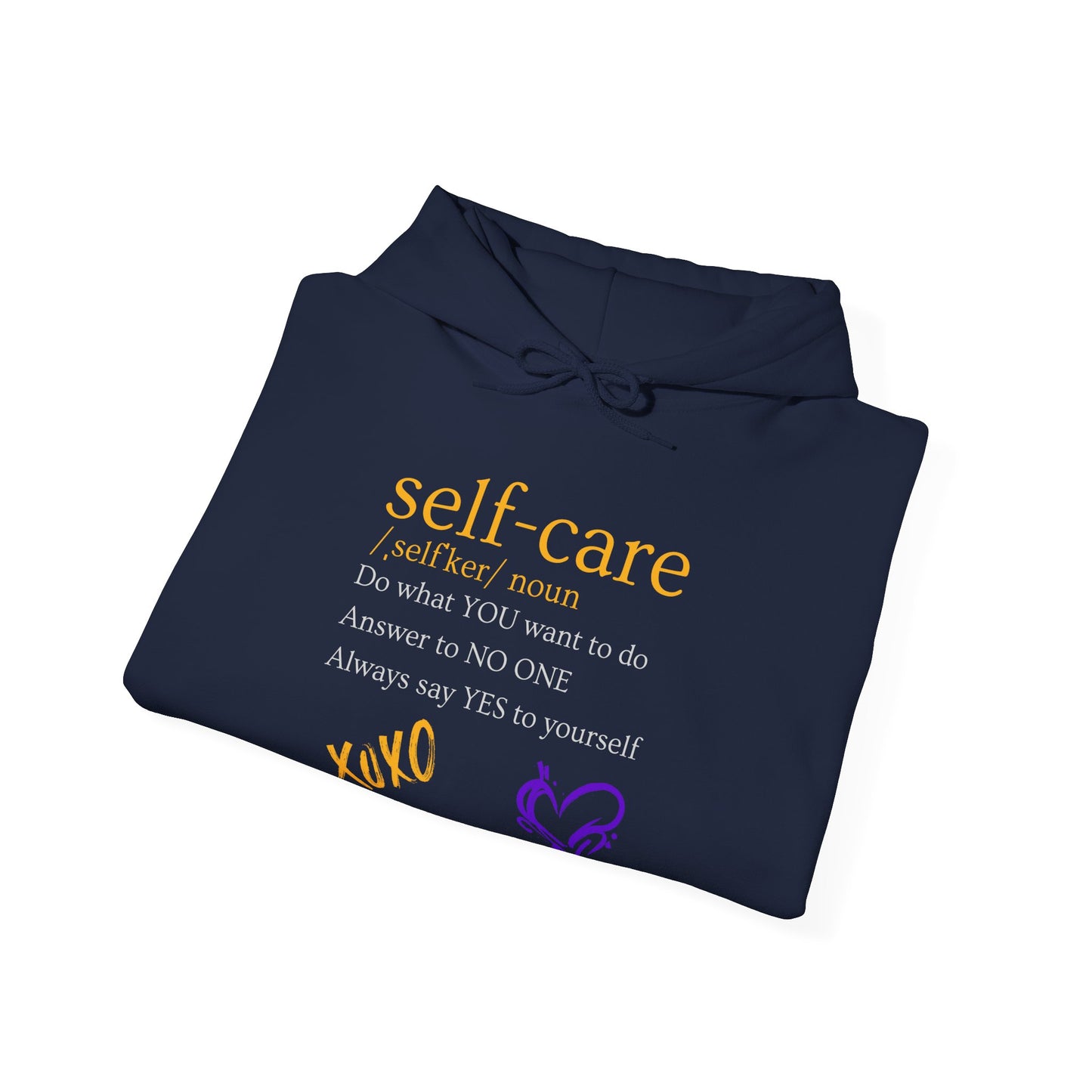 ✅ AU/NZ Self-Care Hoodie, Unisex Sweatshirt, Self-Love Apparel, Mindfulness Gift, Cozy Relaxation Wear